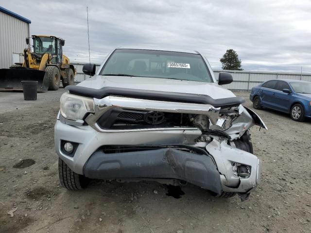 5TFJU4GN6CX022128 - 2012 TOYOTA TACOMA DOUBLE CAB PRERUNNER SILVER photo 5