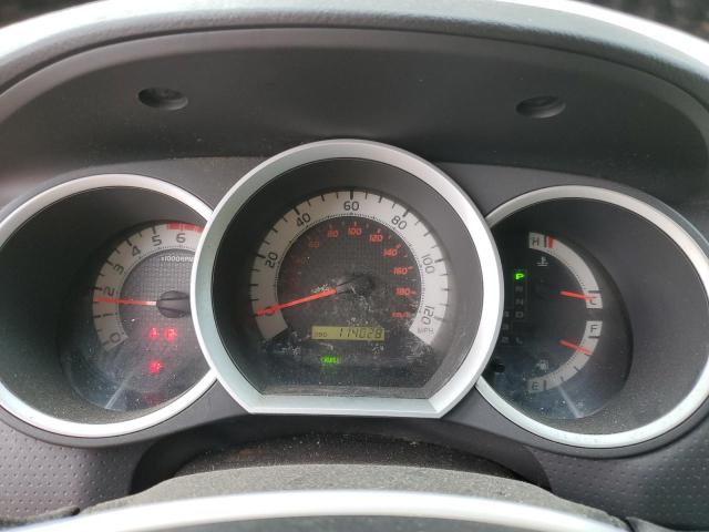 5TFJU4GN6CX022128 - 2012 TOYOTA TACOMA DOUBLE CAB PRERUNNER SILVER photo 9