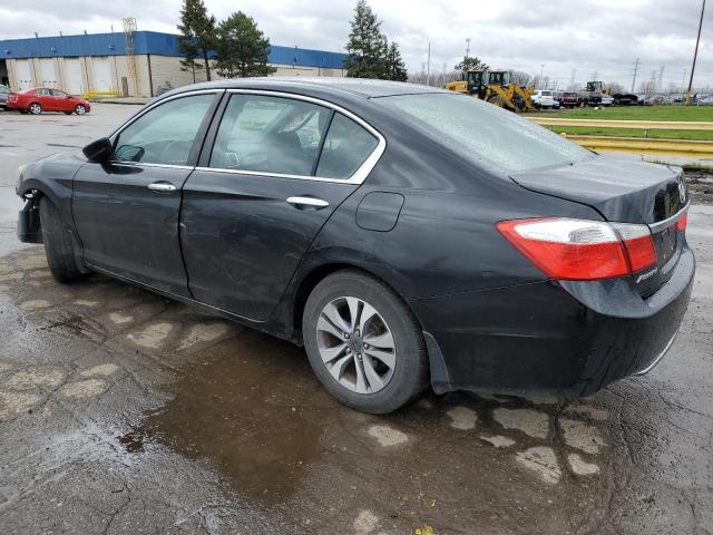 1HGCR2F34EA118703 - 2014 HONDA ACCORD LX BLACK photo 2