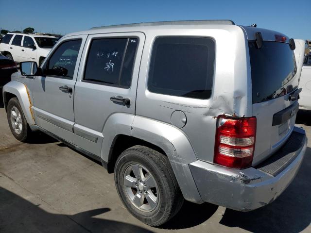 1C4PJLAK7CW134390 - 2012 JEEP LIBERTY SPORT SILVER photo 2