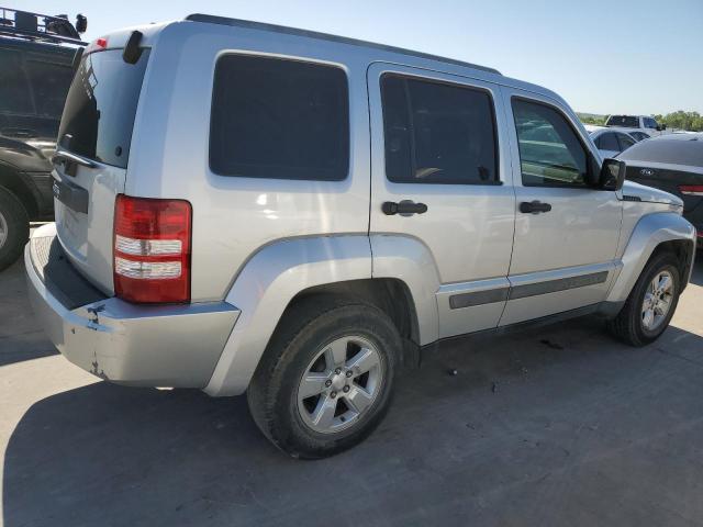 1C4PJLAK7CW134390 - 2012 JEEP LIBERTY SPORT SILVER photo 3