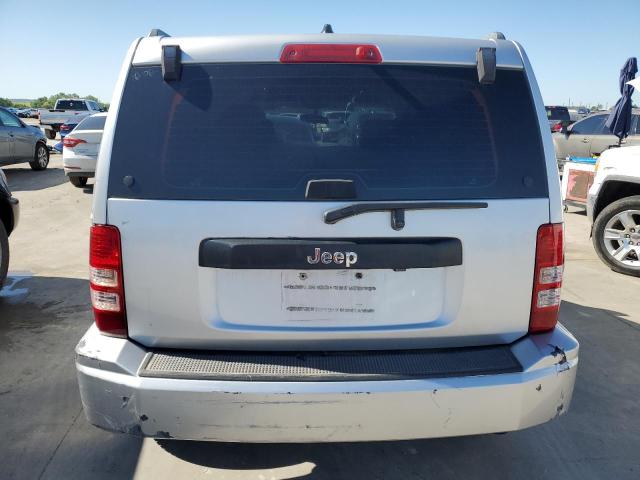 1C4PJLAK7CW134390 - 2012 JEEP LIBERTY SPORT SILVER photo 6