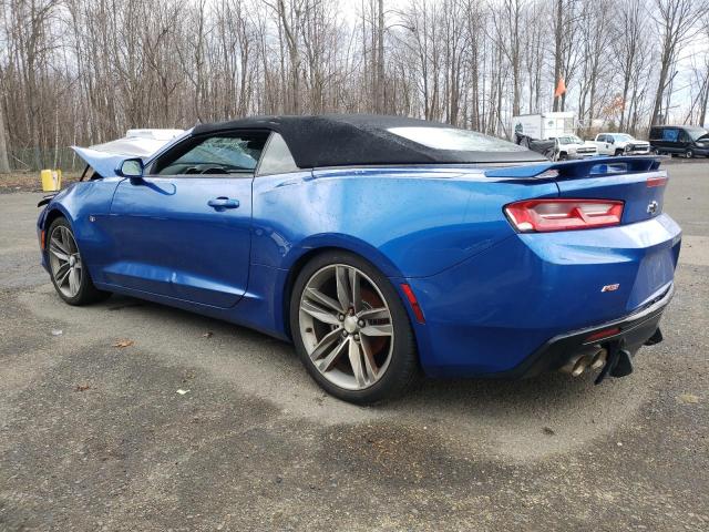 1G1FA3DS3H0148152 - 2017 CHEVROLET CAMARO LS BLUE photo 2