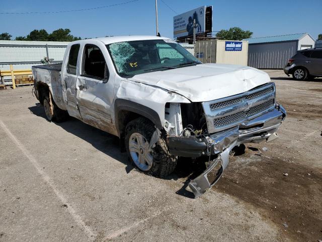 1GCRKSE72CZ288929 - 2012 CHEVROLET silverado K1500 LT WHITE photo 9