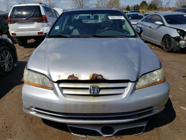 1HGCG16562A039935 - 2002 HONDA ACCORD EX SILVER photo 5