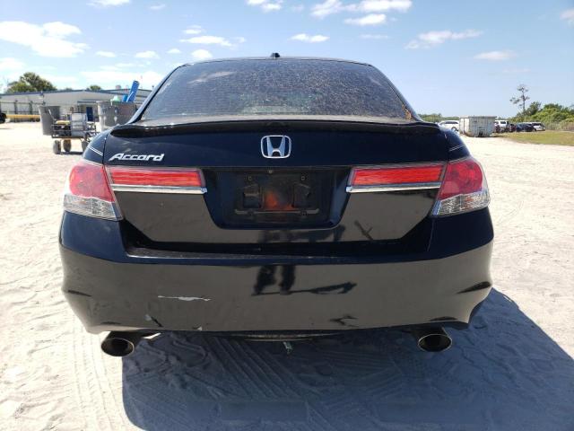 1HGCP3F88CA023940 - 2012 HONDA ACCORD EXL BLACK photo 6