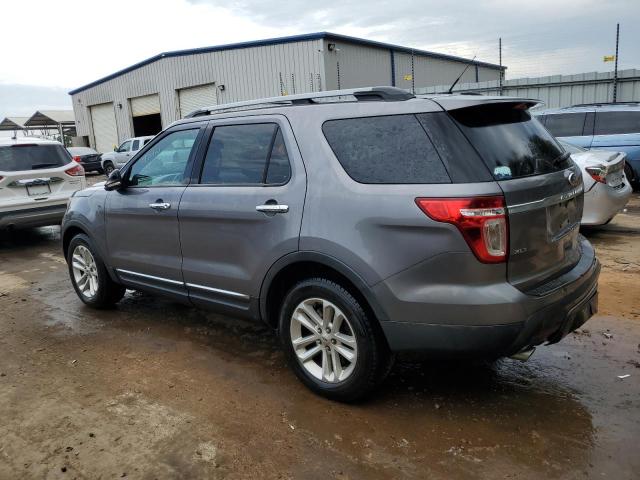 1FM5K7D86EGB61469 - 2014 FORD EXPLORER XLT GRAY photo 2