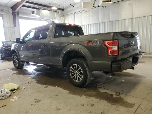 1FTFW1E51KFA55284 - 2019 FORD F150 SUPERCREW GRAY photo 2