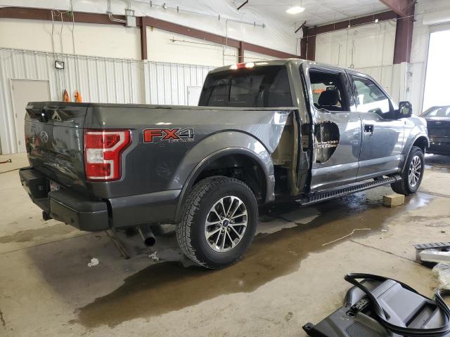 1FTFW1E51KFA55284 - 2019 FORD F150 SUPERCREW GRAY photo 3