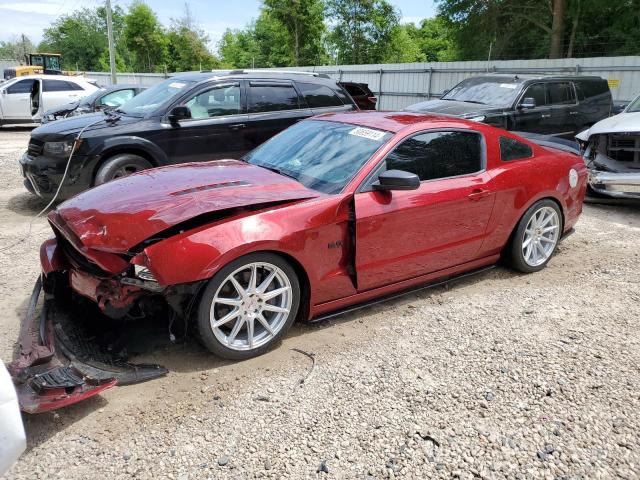 1ZVBP8CF6E5319347 - 2014 FORD MUSTANG GT BURGUNDY photo 1