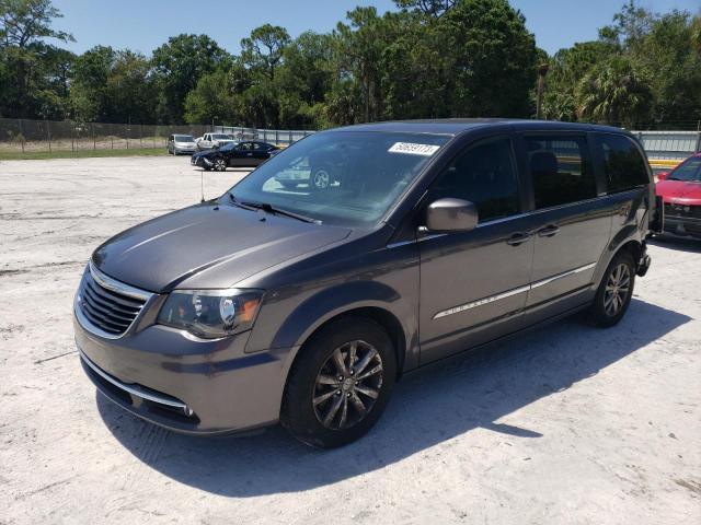 2C4RC1HG3GR232663 - 2016 CHRYSLER TOWN & COU S BLACK photo 1