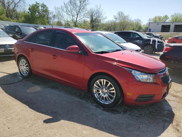 1G1PK5S92B7223984 - 2011 CHEVROLET CRUZE ECO BURGUNDY photo 4