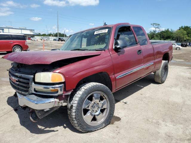 2GTEC19T661106367 - 2006 GMC NEW SIERRA C1500 BURGUNDY photo 1