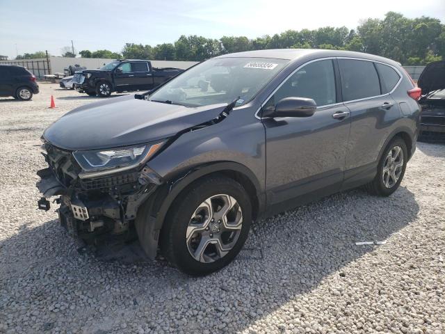 7FARW1H82JE018660 - 2018 HONDA CR-V EXL GRAY photo 1