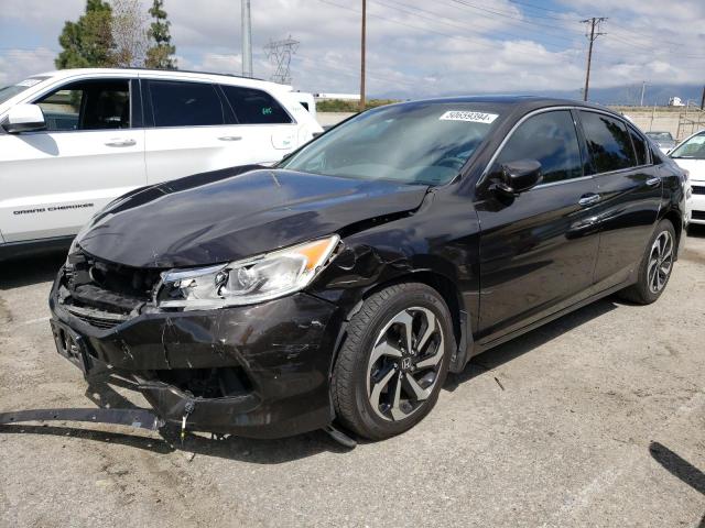 1HGCR3F81HA015227 - 2017 HONDA ACCORD EXL BROWN photo 1