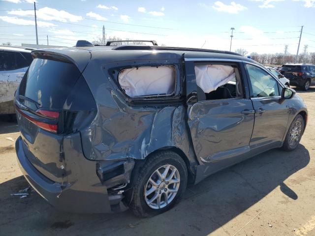 2C4RC1BG1NR197644 - 2022 CHRYSLER PACIFICA TOURING L GRAY photo 3