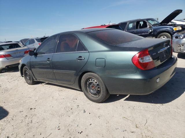 4T1BE32K82U514390 - 2002 TOYOTA CAMRY LE TEAL photo 2