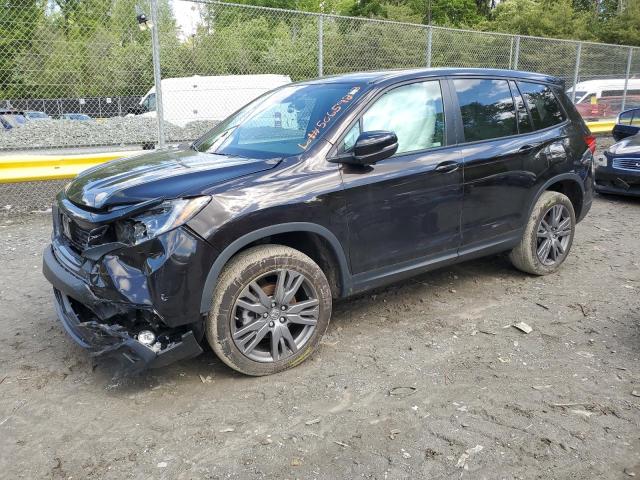 5FNYF8H58LB004819 - 2020 HONDA PASSPORT EXL Marrón foto 1