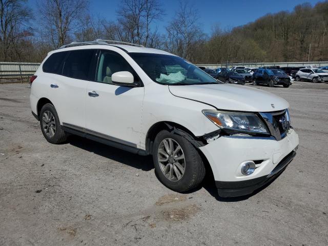 5N1AR2MM7DC662578 - 2013 NISSAN PATHFINDER S WHITE photo 4