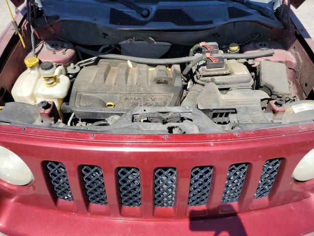 1C4NJRFB8DD253663 - 2013 JEEP PATRIOT LATITUDE RED photo 11