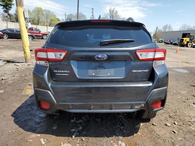 JF2GTABC9JH254393 - 2018 SUBARU CROSSTREK PREMIUM GRAY photo 6