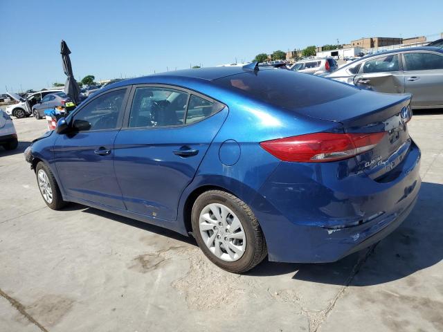 5NPD74LF8HH181576 - 2017 HYUNDAI ELANTRA SE BLUE photo 2