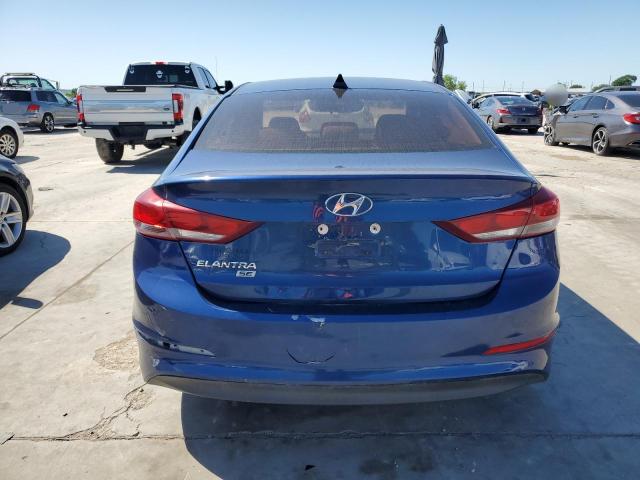 5NPD74LF8HH181576 - 2017 HYUNDAI ELANTRA SE BLUE photo 6