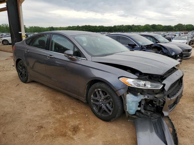 3FA6P0H70DR104880 - 2013 FORD FUSION SE GRAY photo 4