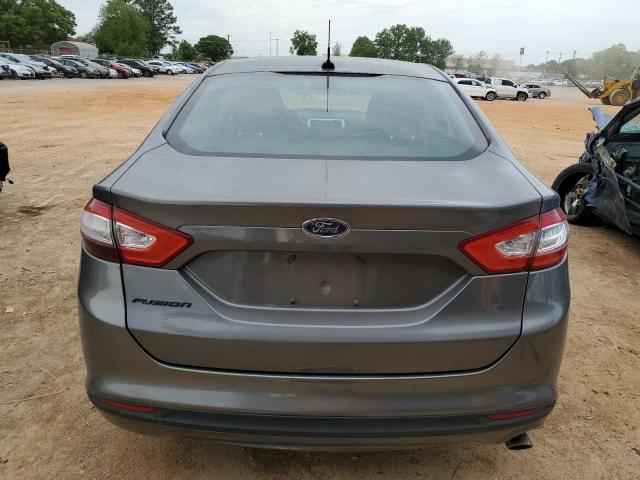 3FA6P0H70DR104880 - 2013 FORD FUSION SE GRAY photo 6