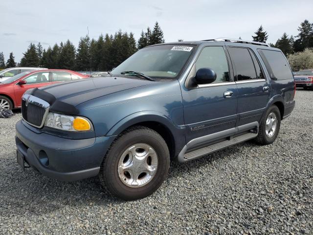 5LMPU28L7XLJ02782 - 1999 LINCOLN NAVIGATOR BLUE photo 1