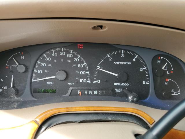 5LMPU28L7XLJ02782 - 1999 LINCOLN NAVIGATOR ლურჯი ფოტო 9