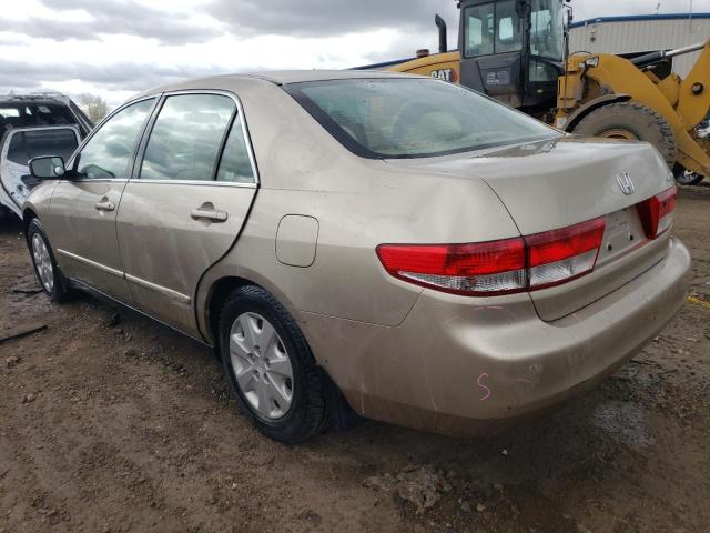 1HGCM56363A091887 - 2003 HONDA ACCORD LX TAN photo 2