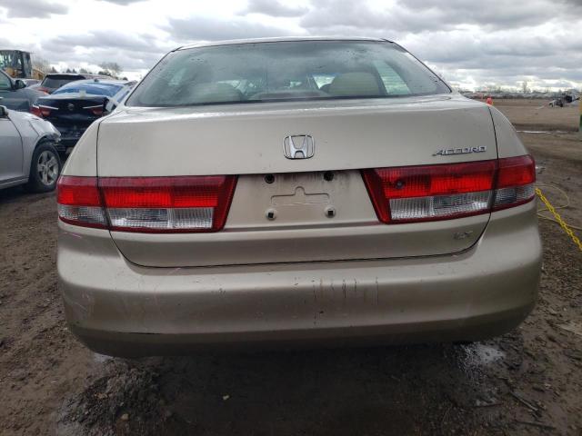 1HGCM56363A091887 - 2003 HONDA ACCORD LX TAN photo 6