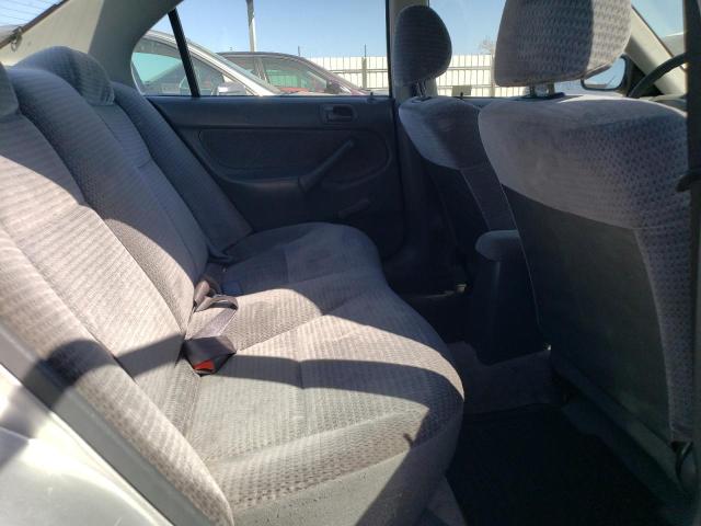 2HGEJ6611YH570278 - 2000 HONDA CIVIC BASE SILVER photo 10