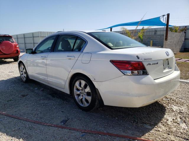 1HGCP26848A052854 - 2008 HONDA ACCORD EXL WHITE photo 2