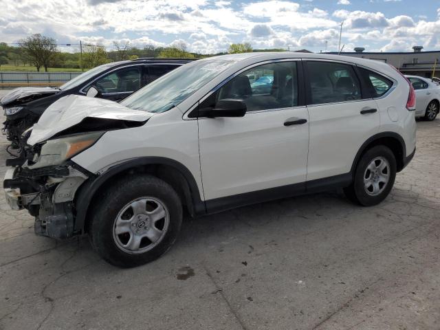 5J6RM4H33EL114950 - 2014 HONDA CR-V LX WHITE photo 1