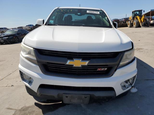 1GCGTCE30F1127490 - 2015 CHEVROLET COLORADO Z71 WHITE photo 5