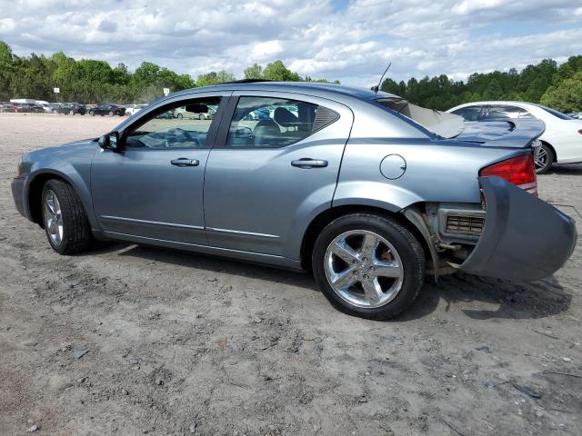 1B3LD76M28N638884 - 2008 DODGE AVENGER R/T BLUE photo 2