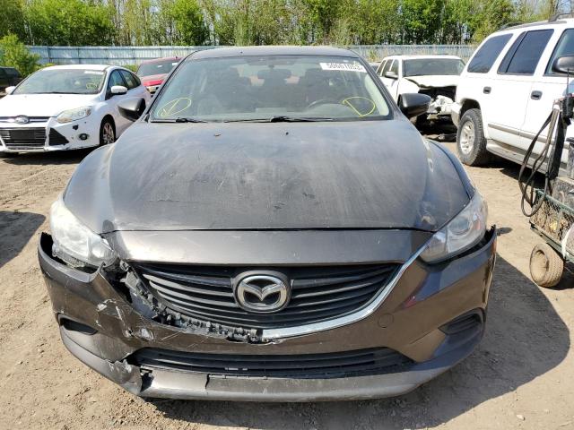 JM1GJ1U59G1459166 - 2016 MAZDA 6 SPORT GRAY photo 5