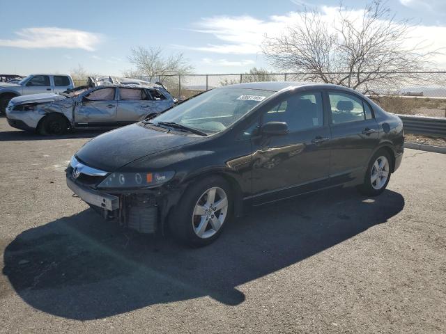 19XFA1F69AE041499 - 2010 HONDA CIVIC LX-S BLACK photo 1