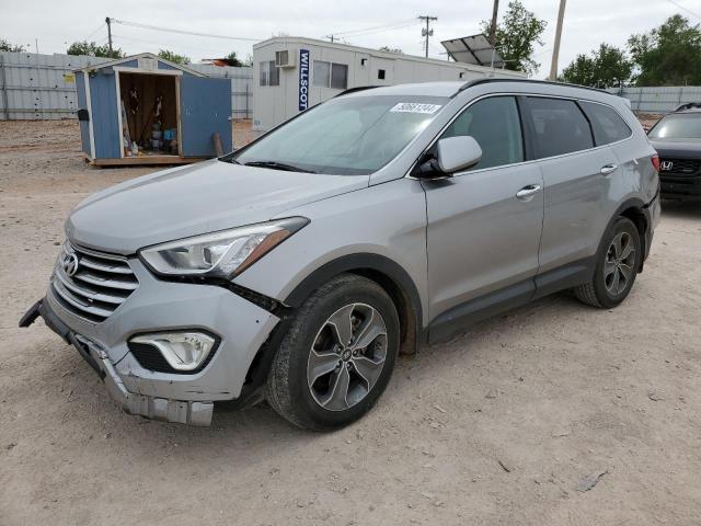 KM8SMDHF2FU128332 - 2015 HYUNDAI SANTA FE GLS GRAY photo 1