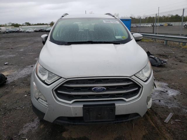 MAJ6P1UL8JC185677 - 2018 FORD ECOSPORT SE SILVER photo 5