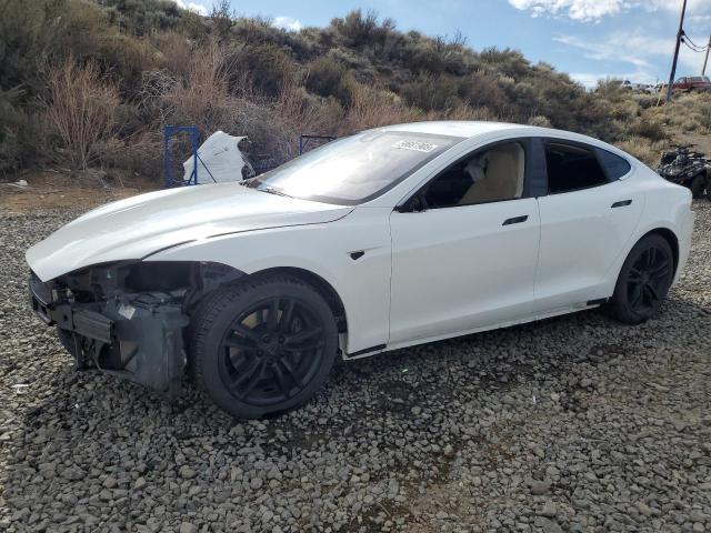 5YJSA1E27GF142380 - 2016 TESLA MODEL S WHITE photo 1