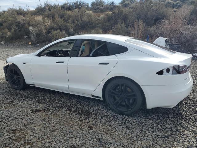 5YJSA1E27GF142380 - 2016 TESLA MODEL S WHITE photo 2