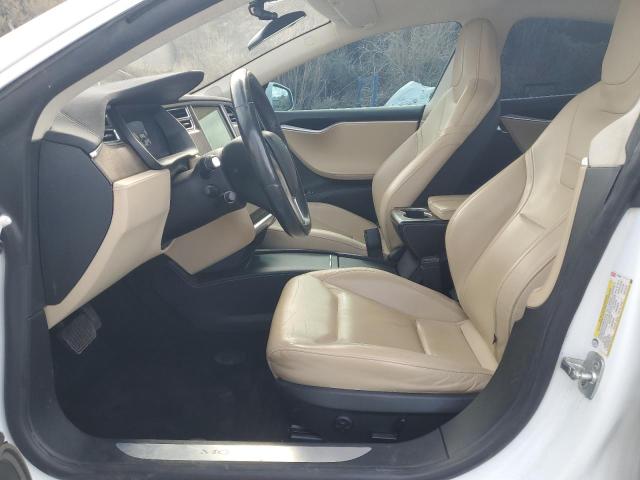 5YJSA1E27GF142380 - 2016 TESLA MODEL S WHITE photo 7