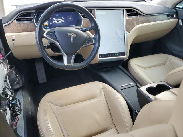 5YJSA1E27GF142380 - 2016 TESLA MODEL S WHITE photo 8