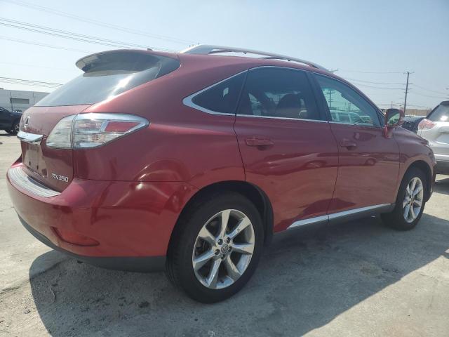 2T2ZK1BA9BC061834 - 2011 LEXUS RX 350 RED photo 3