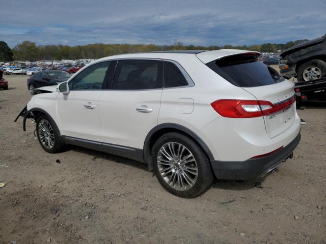 2LMTJ6LR9GBL31899 - 2016 LINCOLN MKX RESERVE 白色 照片 2