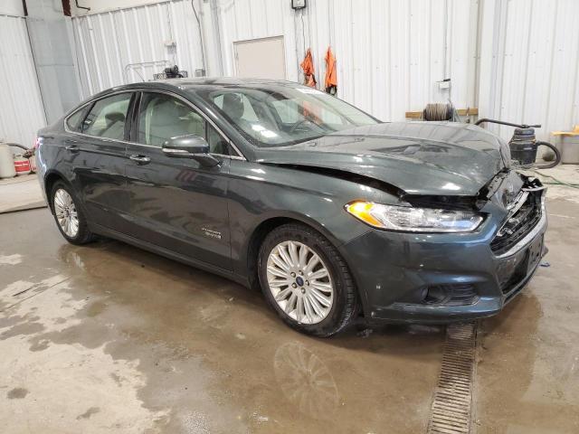 3FA6P0PU4GR192330 - 2016 FORD FUSION SE PHEV GRAY photo 4