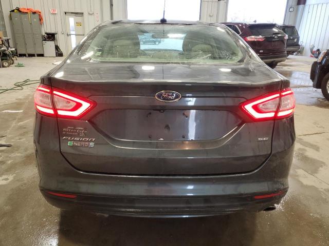 3FA6P0PU4GR192330 - 2016 FORD FUSION SE PHEV GRAY photo 6